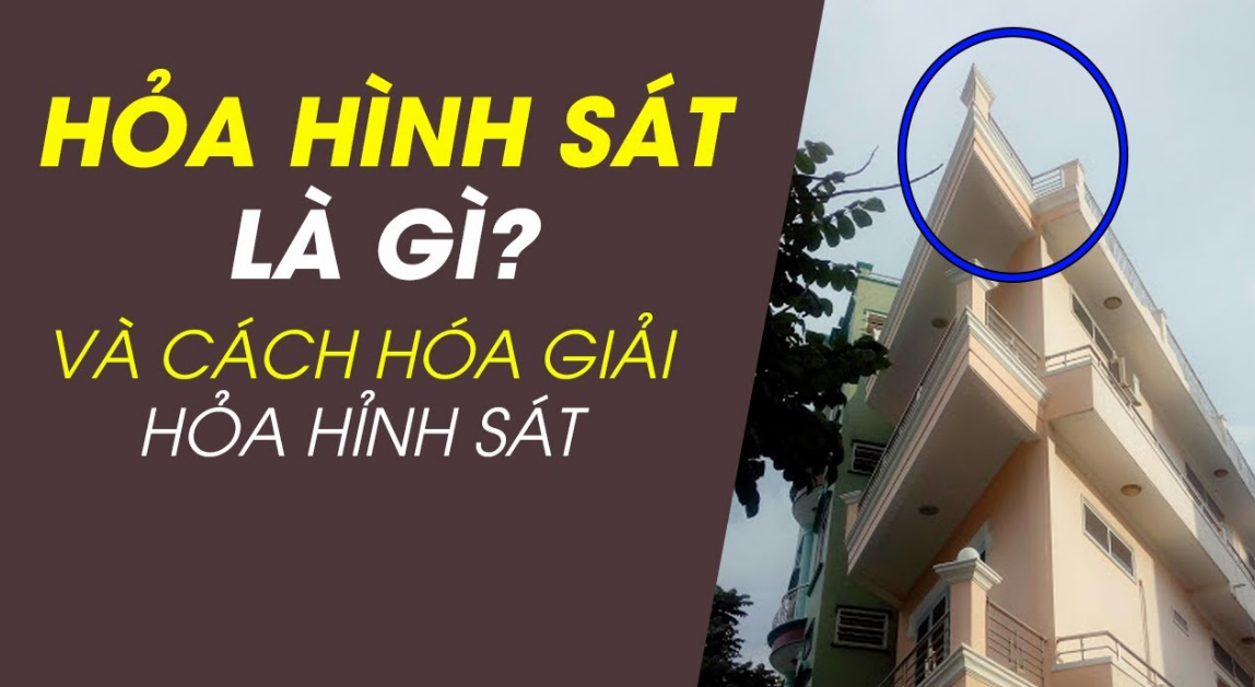 Những góc nhọn của căn nhà sẽ sinh ra hỏa hình sát