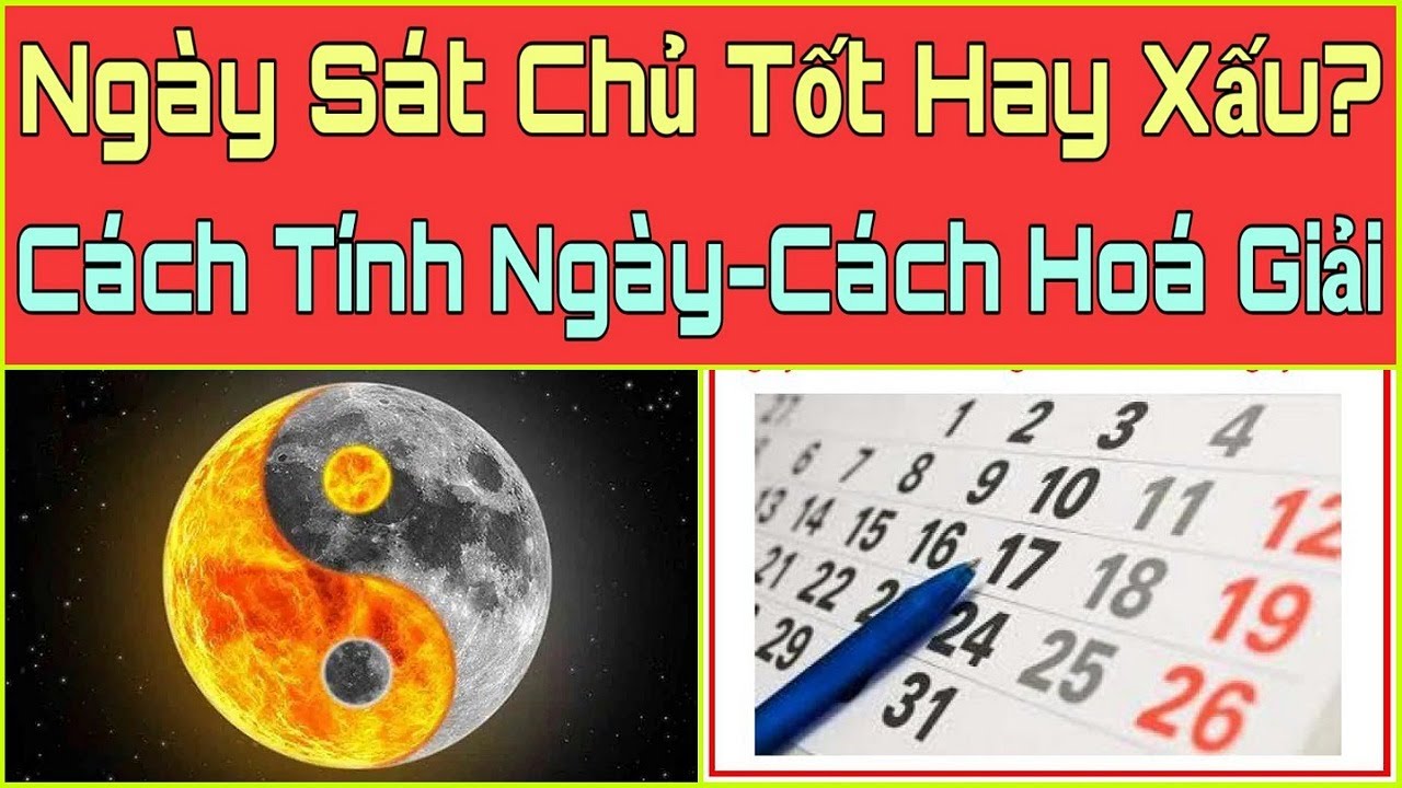 Ngày sát chủ không nên thực hiện những việc quan trọng 